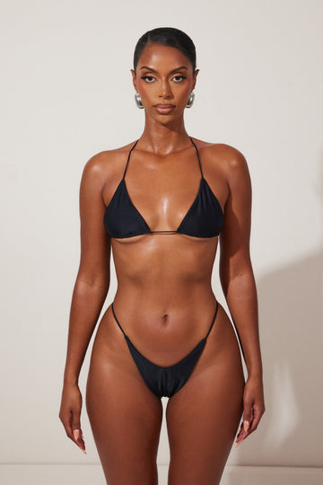 The Teeny Bikini in Black