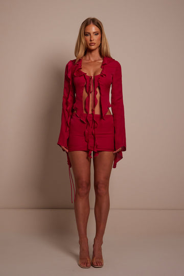 The Amilia Set in Fuchsia