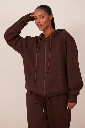 The Basic Jacket in Brown