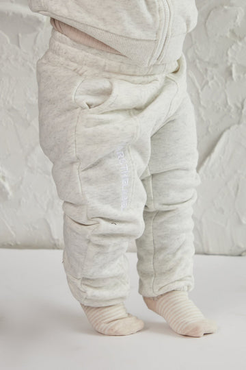 The Kids Essentials Joggers in Marl Grey