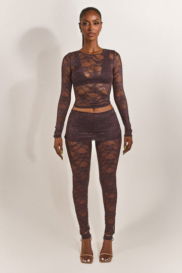 The Caio Set in Brown