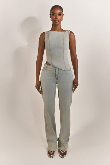 The Mika Set Jeans in Light Wash