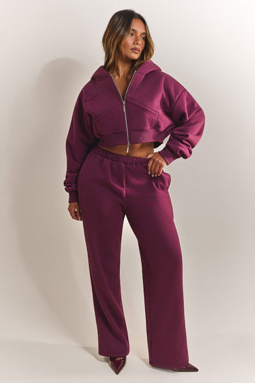 The Classics Joggers in Plum