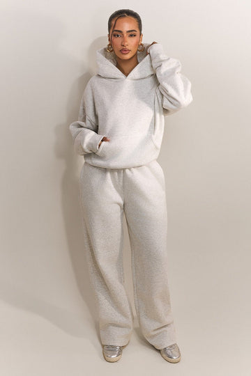 The Classics Hoodie in Grey Marl
