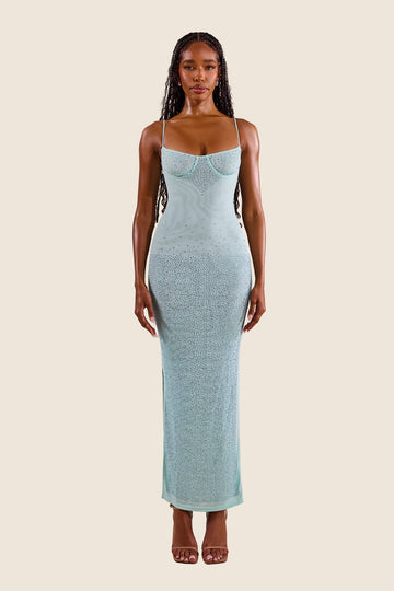 The Teaira Maxi in Blue