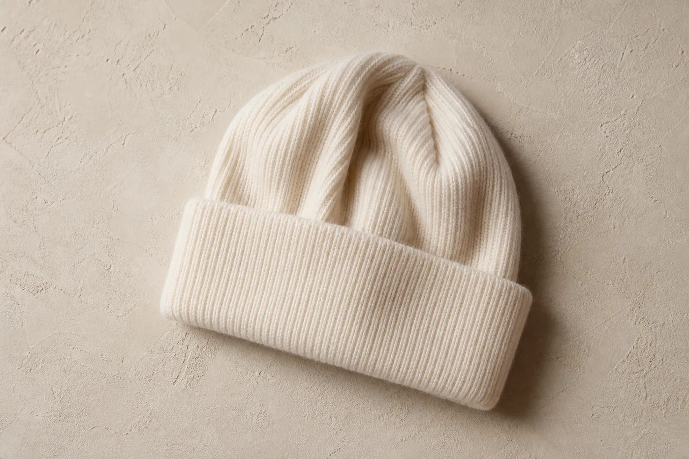 Ribbed-Knit Beanie — Iconic