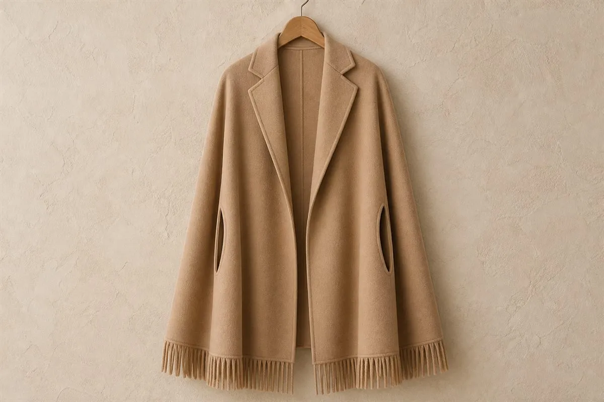 Cape Oversize en Pure Laine Limited Edition